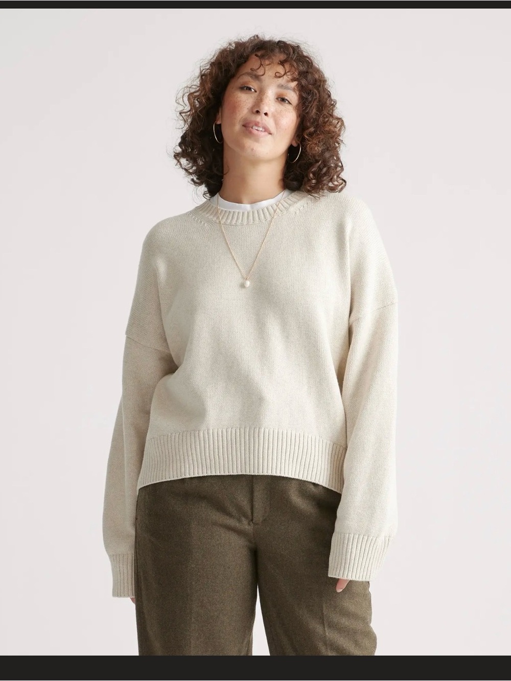 Quince Crewneck Sweater